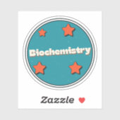 Biochemie Aufkleber (Blatt)
