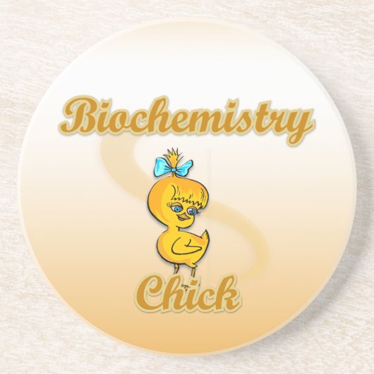Biochemie Chick Getränkeuntersetzer (Vorne)