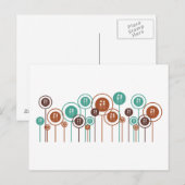 Biochemie Daisies Postkarte (Vorne/Hinten)