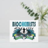 Biochemie Gone Wild Postkarte (Stehend Vorderseite)