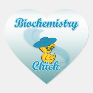 Biochemie-Kick #3 Herz-Aufkleber
