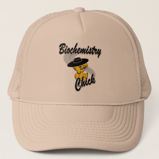 Biochemikalie Chick #4 Truckerkappe (Vorderseite)