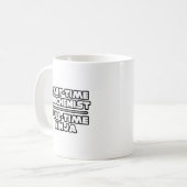 Biochemikerin/Ninja Kaffeetasse (Vorderseite Links)