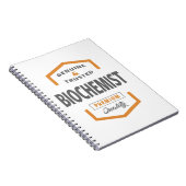 Biochemikerin Notizblock (Rechte Seite)