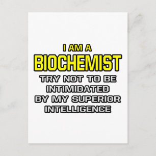 Biochemikerin..................................... Postkarte