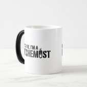 Biochemikerin Verwandlungstasse (Vorderseite Links)