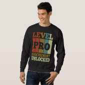Biochemist Pro Unlocked Vintage Style Unique Sweatshirt (Vorne ganz)