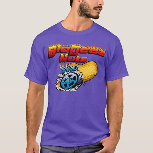 BioDeez Nuts Funny Biodiesel Motor Premium T-Shirt (Vorderseite)