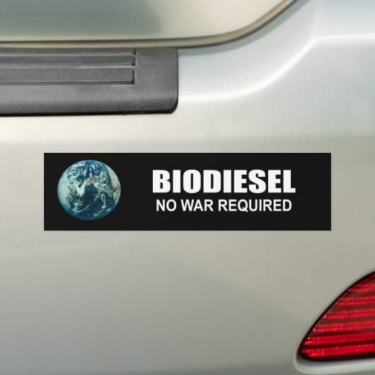 Biodiesel: Kein Krieg erfordert Autoaufkleber (Auf Auto)