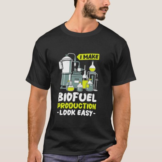 Biodiesel mit erneuerbarer Energie - Biokraftstoff T-Shirt (Vorderseite)