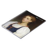 Biodina von Frederick Leighton-Notebook Notizblock (Linke Seite)