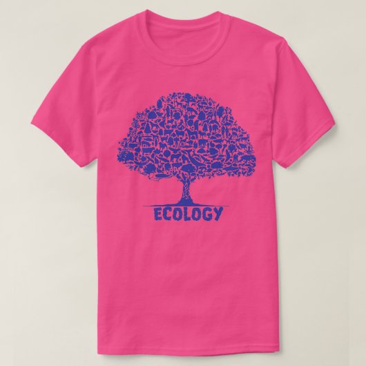 Biodiversity Tree Ecology T-Shirt (Design vorne)