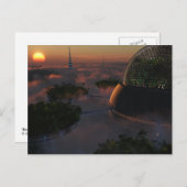 Biodome Postkarte (Vorne/Hinten)