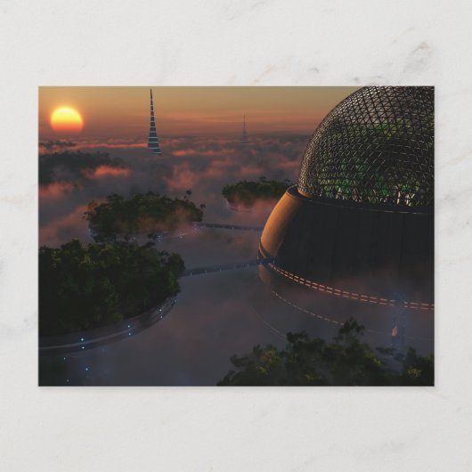 Biodome Postkarte (Vorderseite)