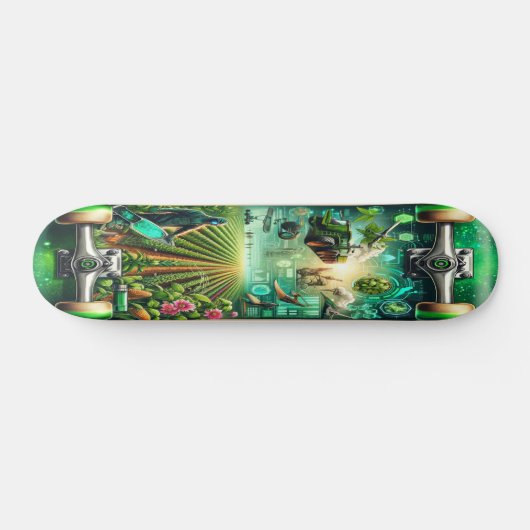 "Bioengineering Eden Deck" Skateboard (Horizontal)