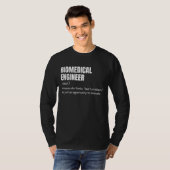 Bioengineering Funny Definition Shirt (Vorne ganz)