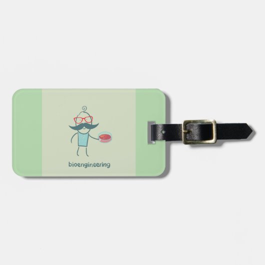 Bioengineering Scientist Gepäckanhänger (Vorderseite horizontal)