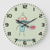 Bioengineering Scientist Große Wanduhr (Vorderseite)