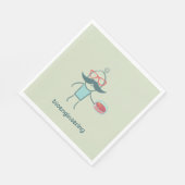 Bioengineering Scientist Napkins Serviette (Ecke)