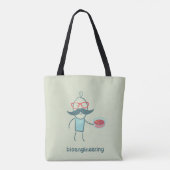 Bioengineering Scientist Tote Bag Tasche (Rückseite)