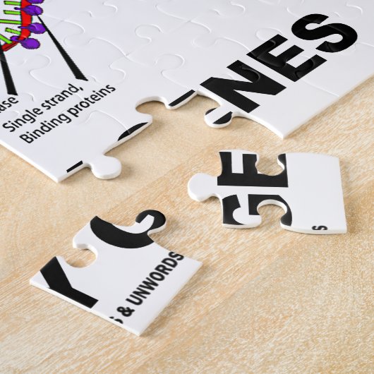 Bioethik steckt in meinen Genen (DNA-Replikation) Puzzle (Seite)