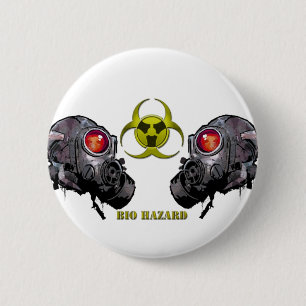 Biogefahr Button