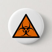 Biogefahr oder button (Vorderseite)