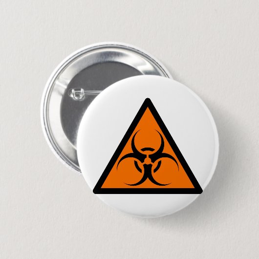 Biogefahr oder button (Vorne & Hinten)