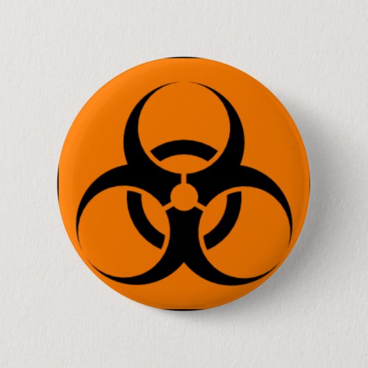 Biogefährdung 05 button (Vorderseite)