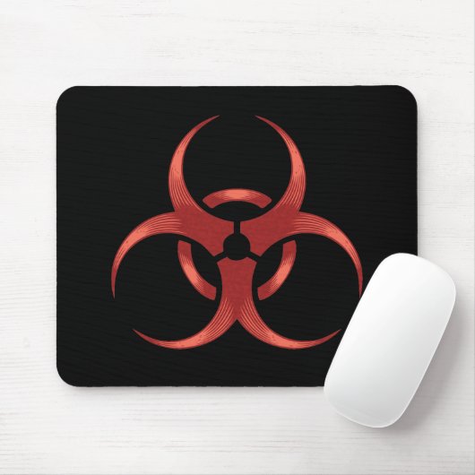 Biogefährdung 1 mousepad (Mit Mouse)