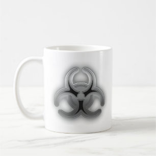 Biogefährdung aus gebürstetem Stahl Kaffeetasse