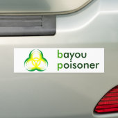 Biogefährdung-Blumen-Bayou Poisoner Autoaufkleber (Auf Auto)