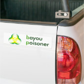 Biogefährdung-Blumen-Bayou Poisoner Autoaufkleber (Auf Lkw)