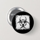 Biogefährdung Button (Vorne & Hinten)