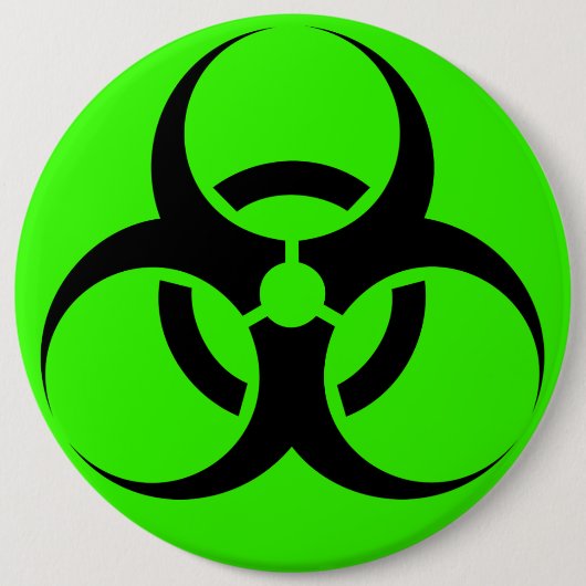 Biogefährdung Button (Vorderseite)