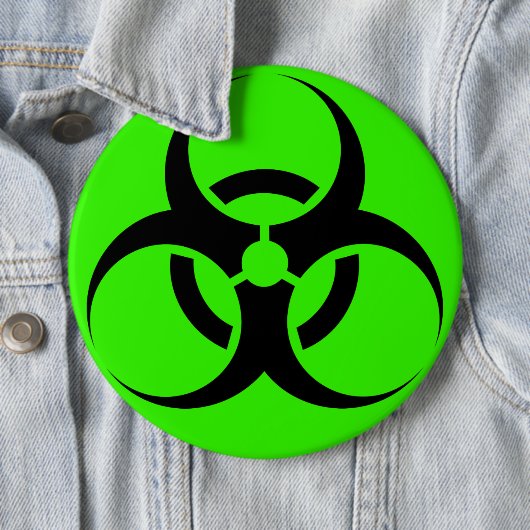 Biogefährdung Button (Beispiel)