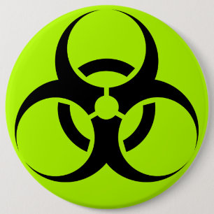 Biogefährdung Button
