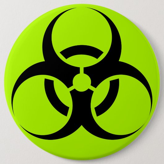 Biogefährdung Button (Vorderseite)