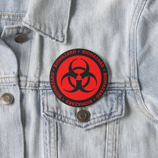 Biogefährdung Button (Beispiel)