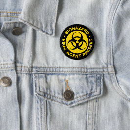 Biogefährdung - Button für die Virenwarntaste
