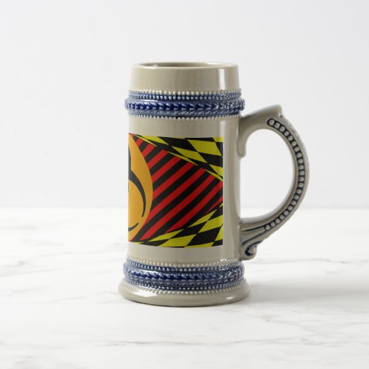 Biogefährdung Design von Kenneth Yoncich Bierglas (Rechts)