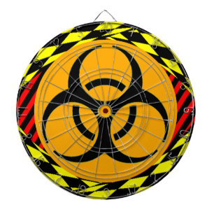 Biogefährdung Design von Kenneth Yoncich Dartscheibe