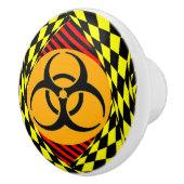 Biogefährdung Design von Kenneth Yoncich Keramikknauf (Rechts)