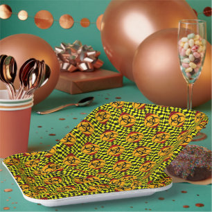 Biogefährdung Design von Kenneth Yoncich Pappteller