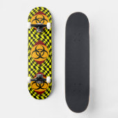 Biogefährdung Design von Kenneth Yoncich Skateboard (Vorderseite)