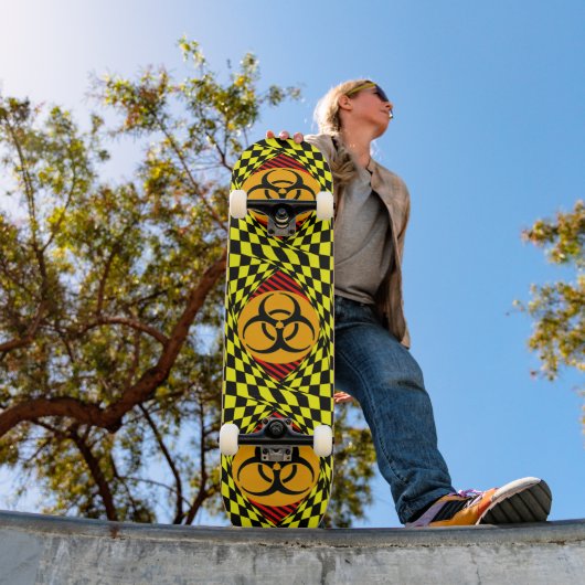Biogefährdung Design von Kenneth Yoncich Skateboard (Außenbereich 1)