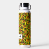 Biogefährdung Design von Kenneth Yoncich Trinkflasche (Rückseite)