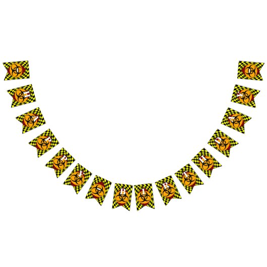 Biogefährdung Design von Kenneth Yoncich Wimpelkette (Alle)