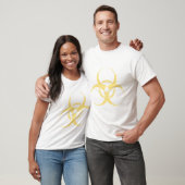 Biogefährdung - dist - Gelb T-Shirt (Unisex)