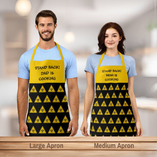 Biogefährdung-Dreieck-Muster Schürze